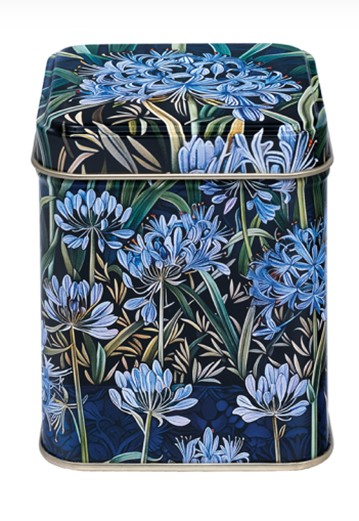 Peony Arts and Crafts 100gm Tea Caddy Tin